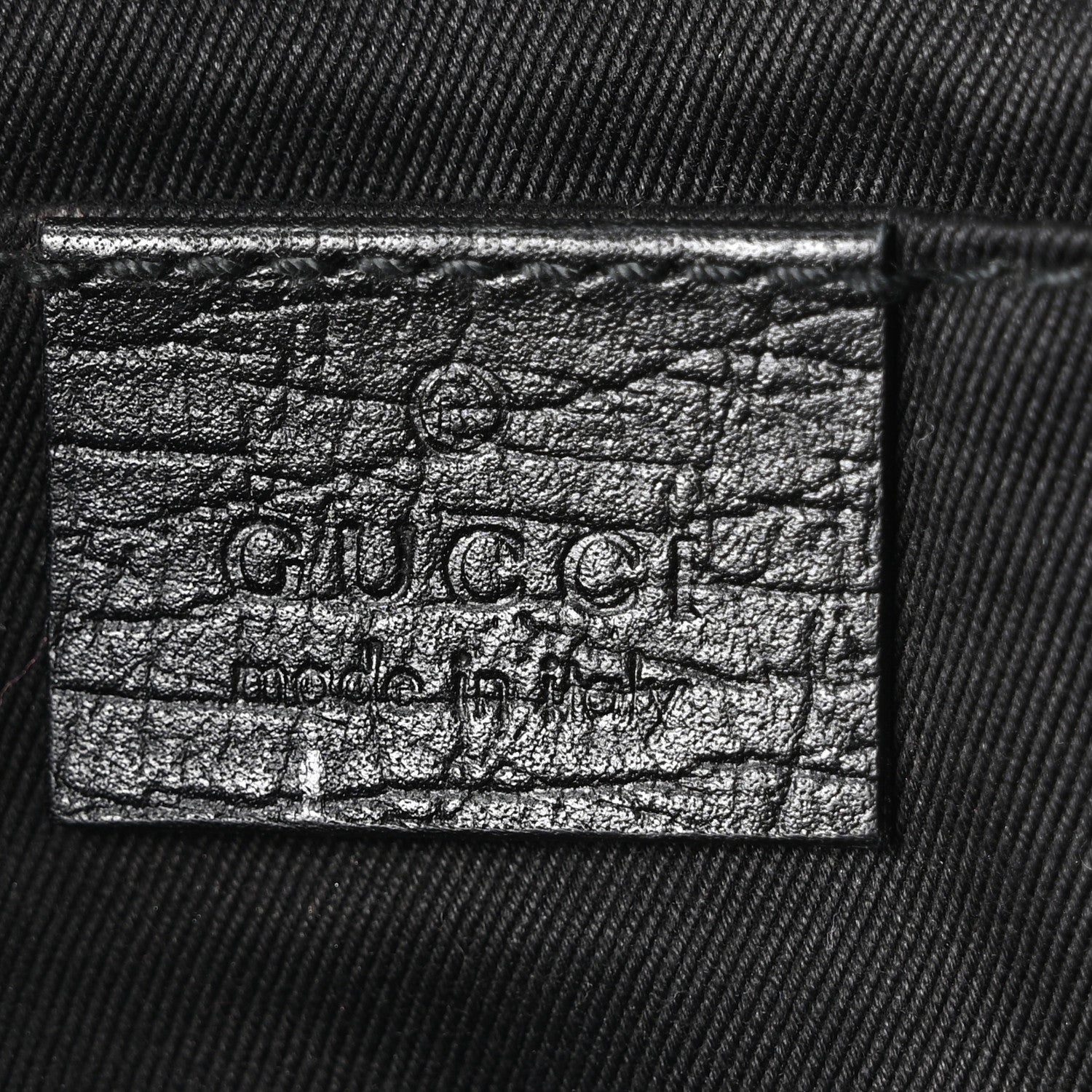 Gucci Monogram Horsebit Chain Clutch Black 6 of 10