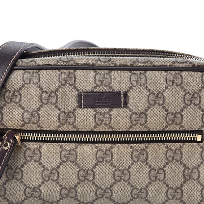 Gucci GG Plus Monogram Small Shoulder Bag Dark Brown 10 of 10