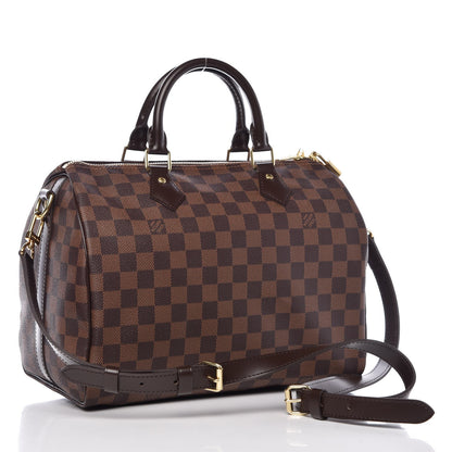Louis Vuitton Damier Ebene Speedy Bandouliere 30 4 of 8