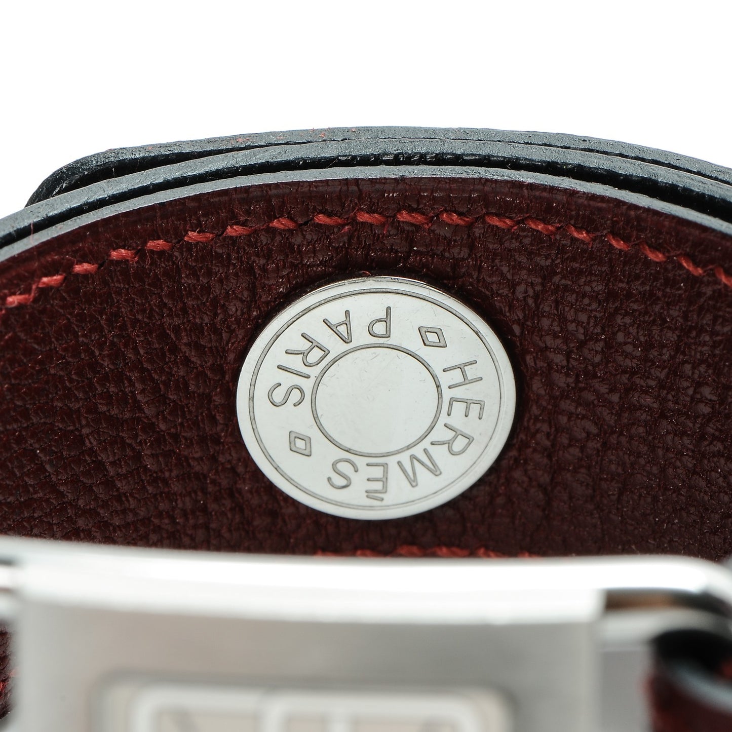 Stainless Steel Chevre Mysore 31mm Belt Quartz Watch Rouge H