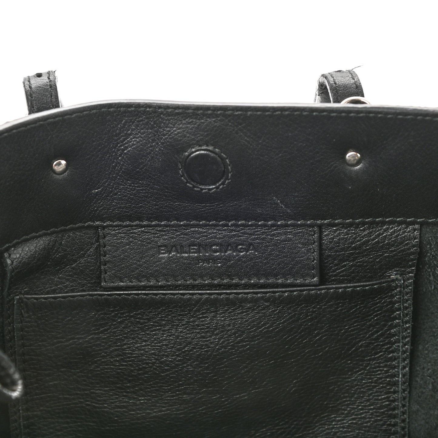 Veau Papier A6 Zip Around Tote Black