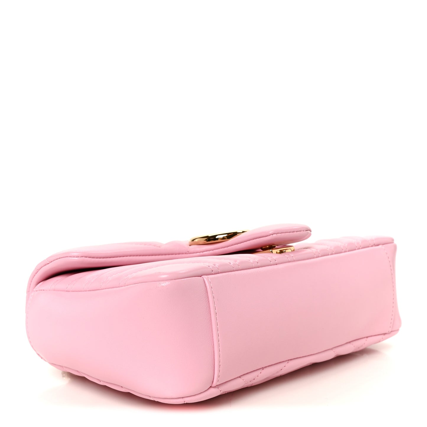 Lambskin Matelasse Medium GG Marmont Shoulder Bag Light Pink