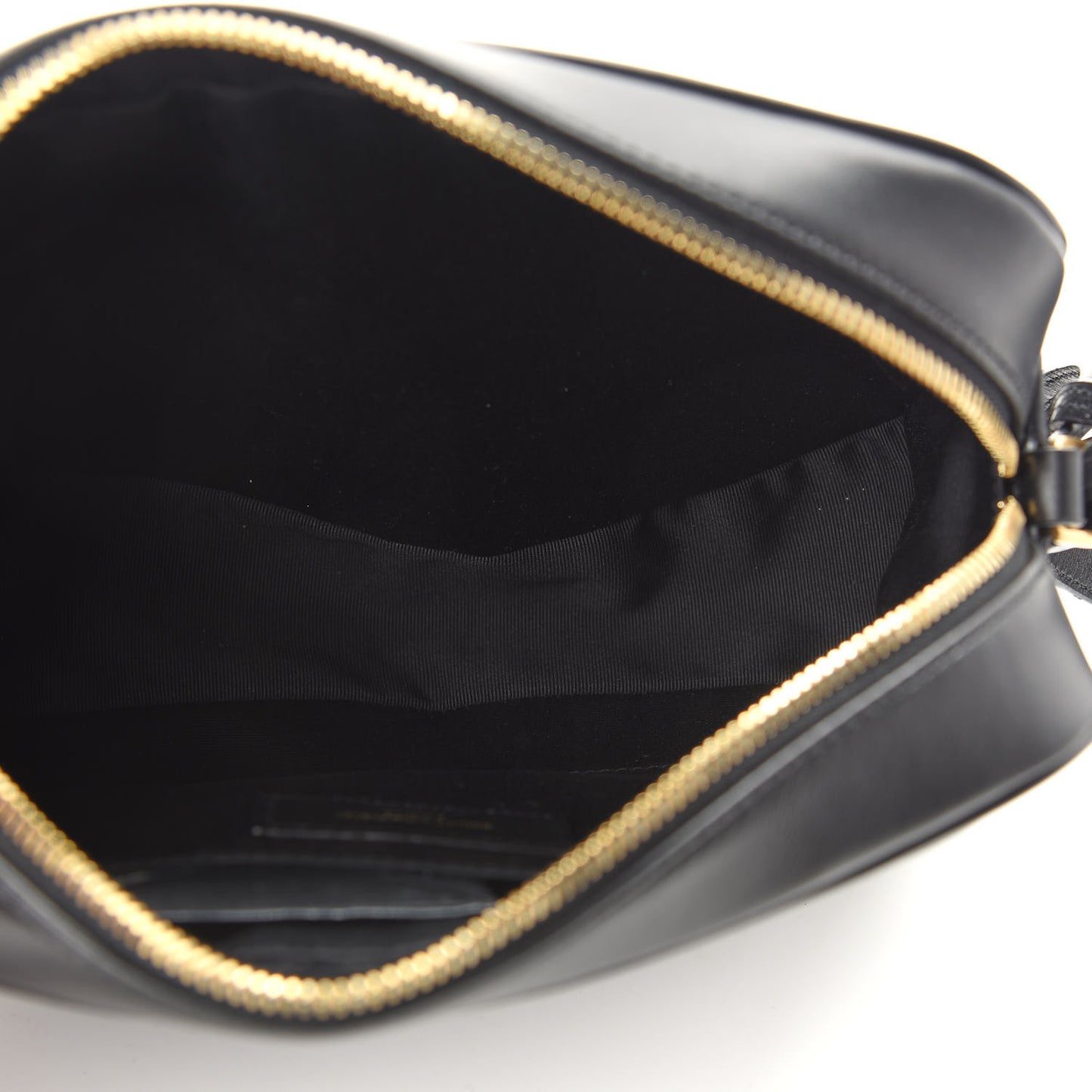 Calfskin Matelasse Monogram Lou Camera Bag Black