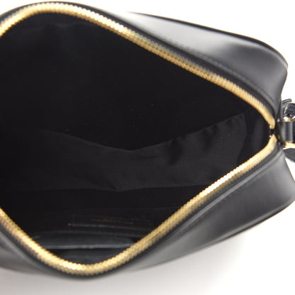 Saint Laurent Calfskin Matelasse Monogram Lou Camera Bag Black 5 of 9