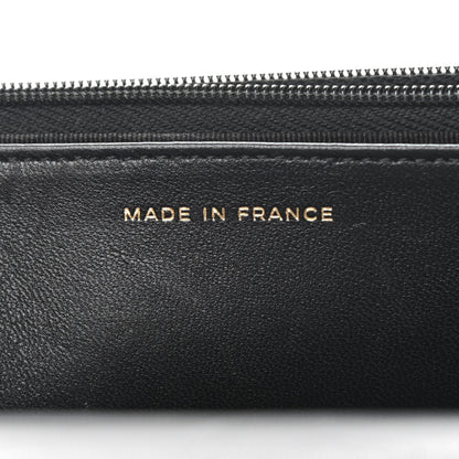 Chanel Lambskin Quilted Coco Charms Wallet On Chain Black 6 of 13