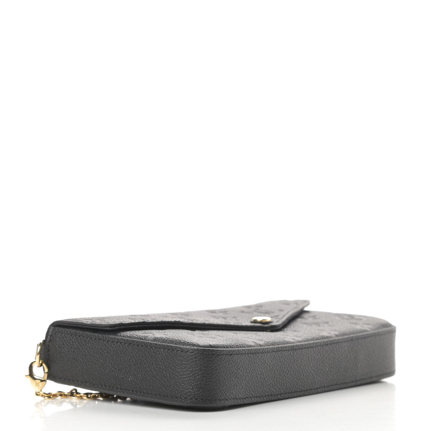 Empreinte Pochette Felicie Chain Wallet Black