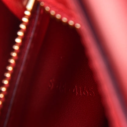 Celine Smooth Calfskin Small Classic Box Flap Bag Red 9 of 11