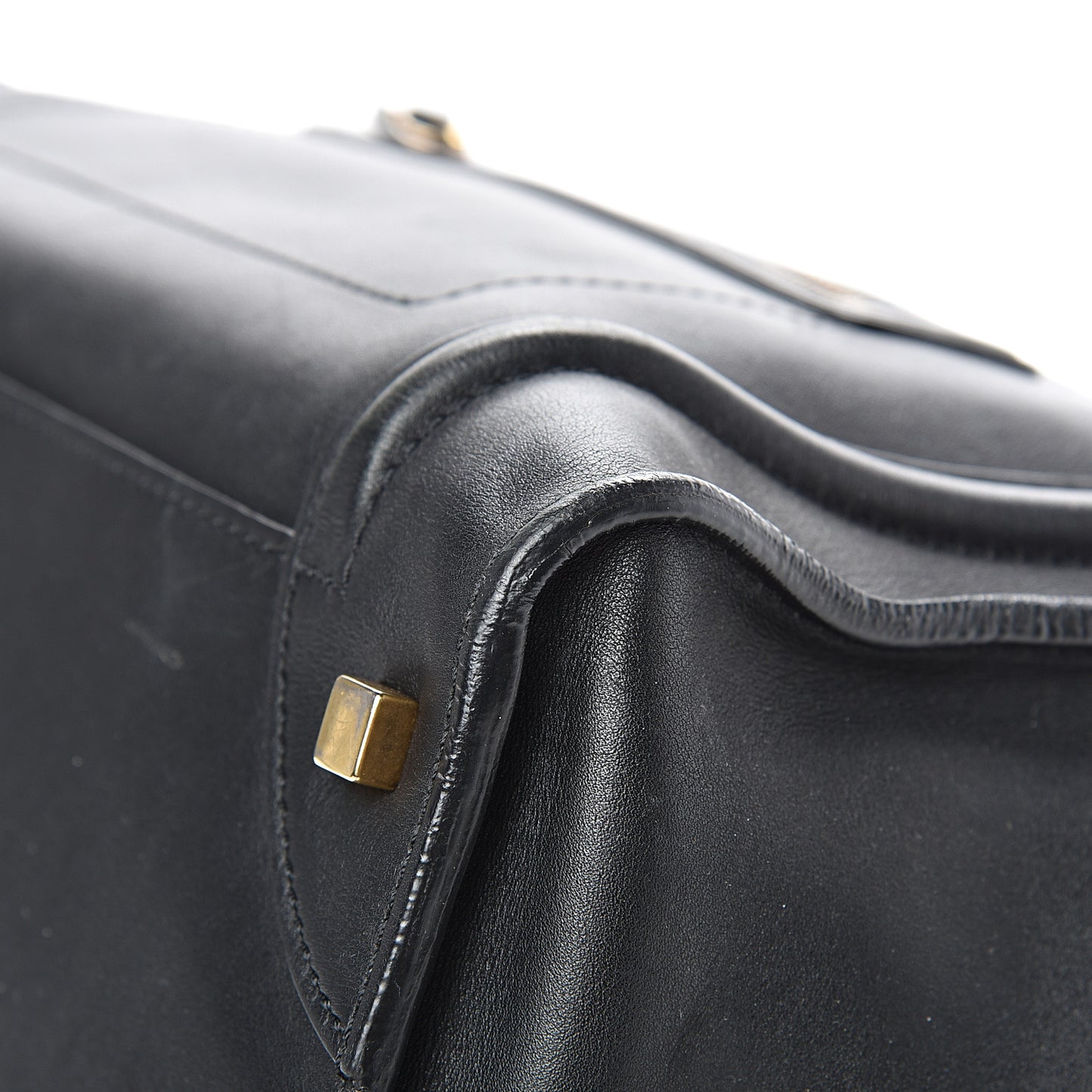 Smooth Calfskin Mini Luggage Black