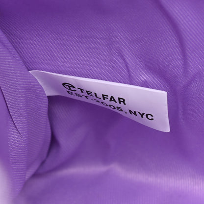 Telfar Vegan Leather Medium Shopping Bag Lavender 9 of 10