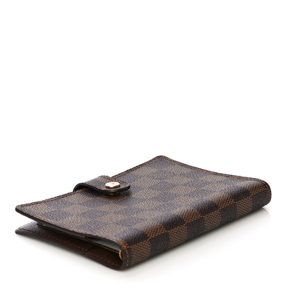 Louis Vuitton Damier Ebene Small Ring Agenda Cover 4 of 7