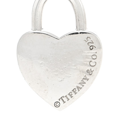Tiffany Sterling Silver Return to Tiffany Heart Lock Pendant 3 of 3