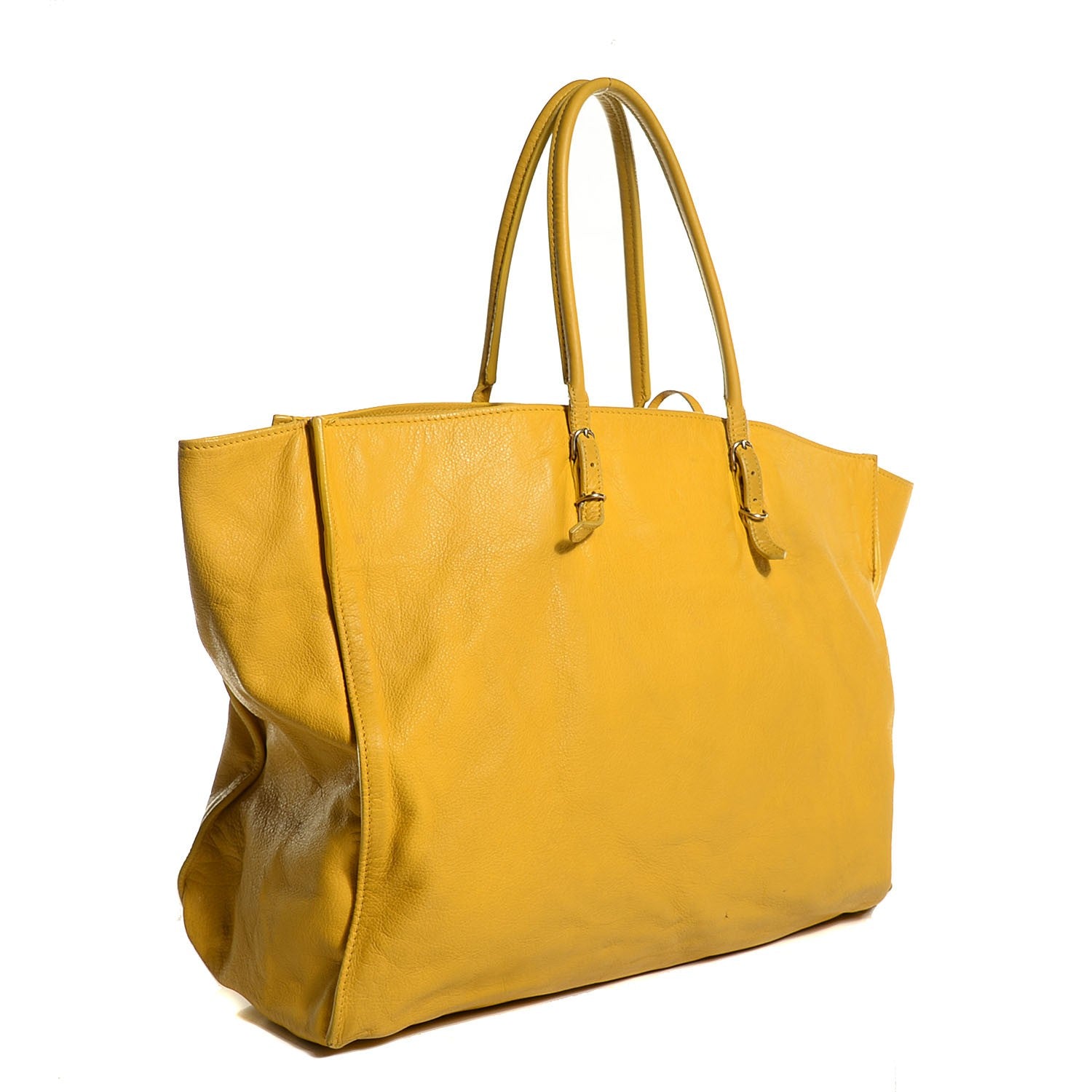 Balenciaga Veau Leather Papier A4 Tote Mimosa 3 of 13