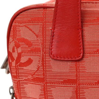 Chanel Nylon Small Travel Tote Red 15 of 20
