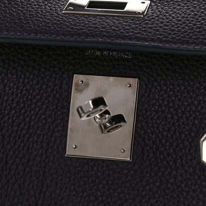 Hermes Togo Kelly Retourne 35 Raisin 12 of 20