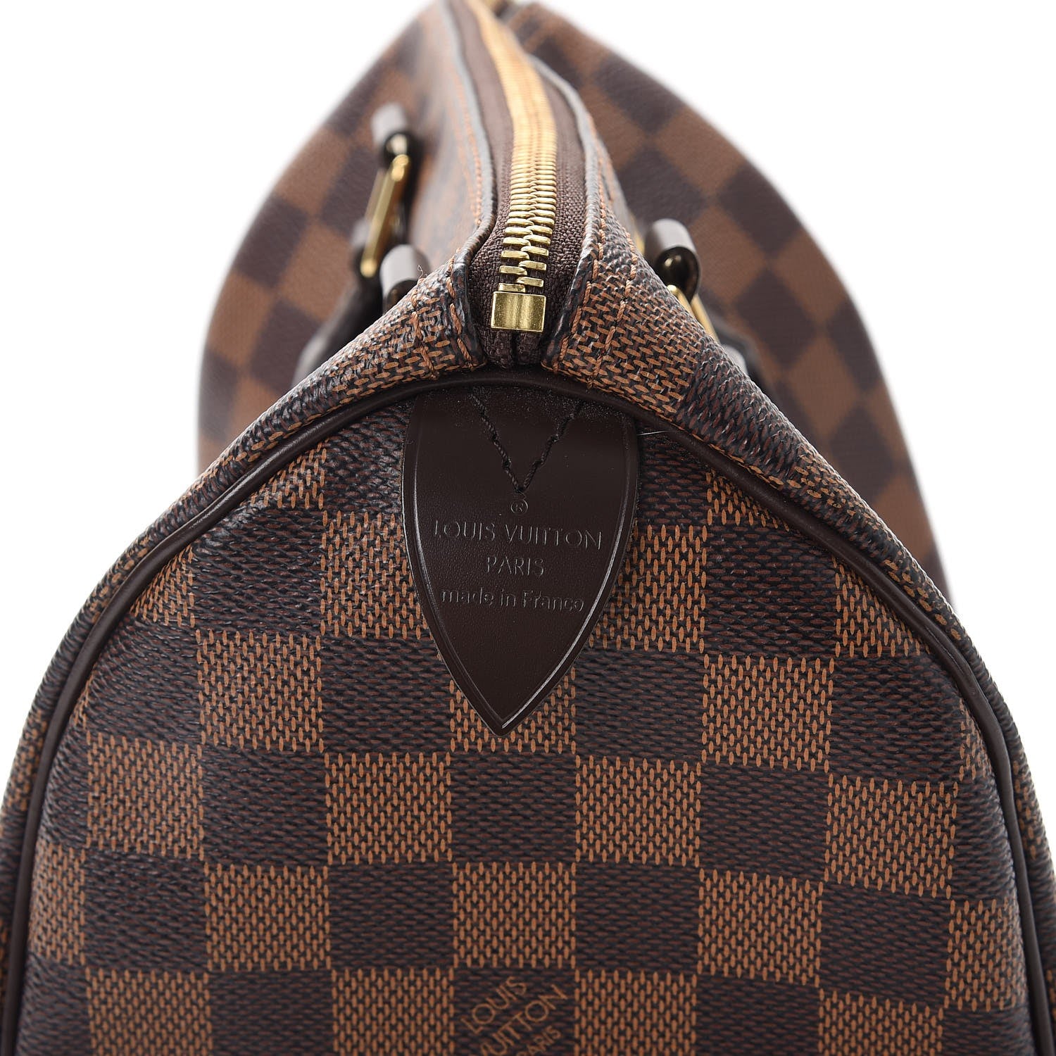 Louis Vuitton Damier Ebene Speedy 25 6 of 10