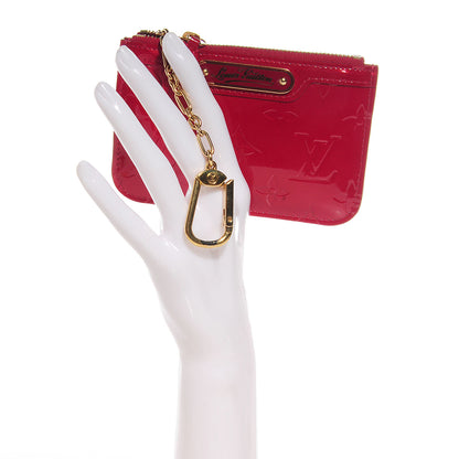 Louis Vuitton Vernis Key Pouch Pomme D'Amour 2 of 8