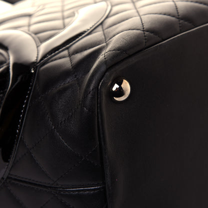 Chanel Calfskin Quilted Large Cambon Tote Black 8 of 12