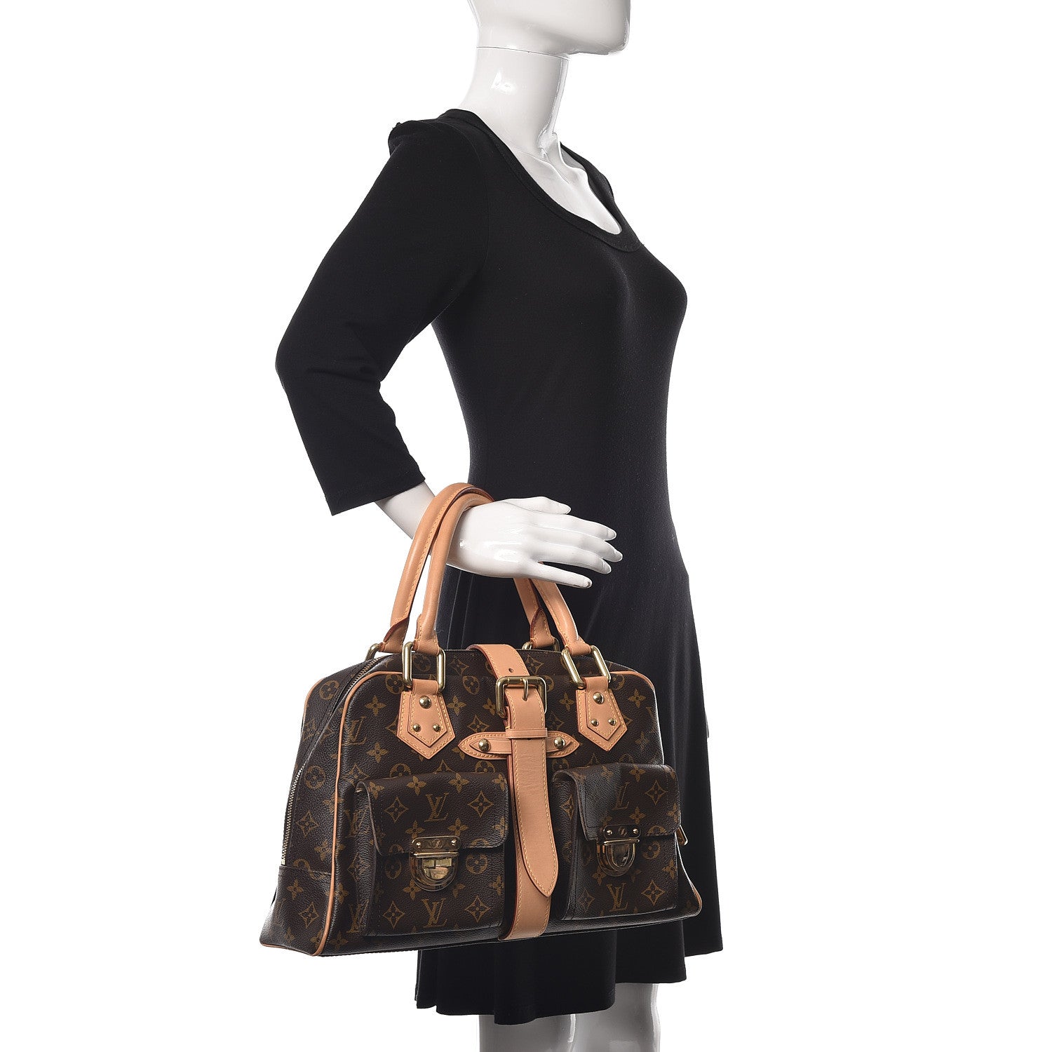 Louis Vuitton Monogram Manhattan GM 2 of 9