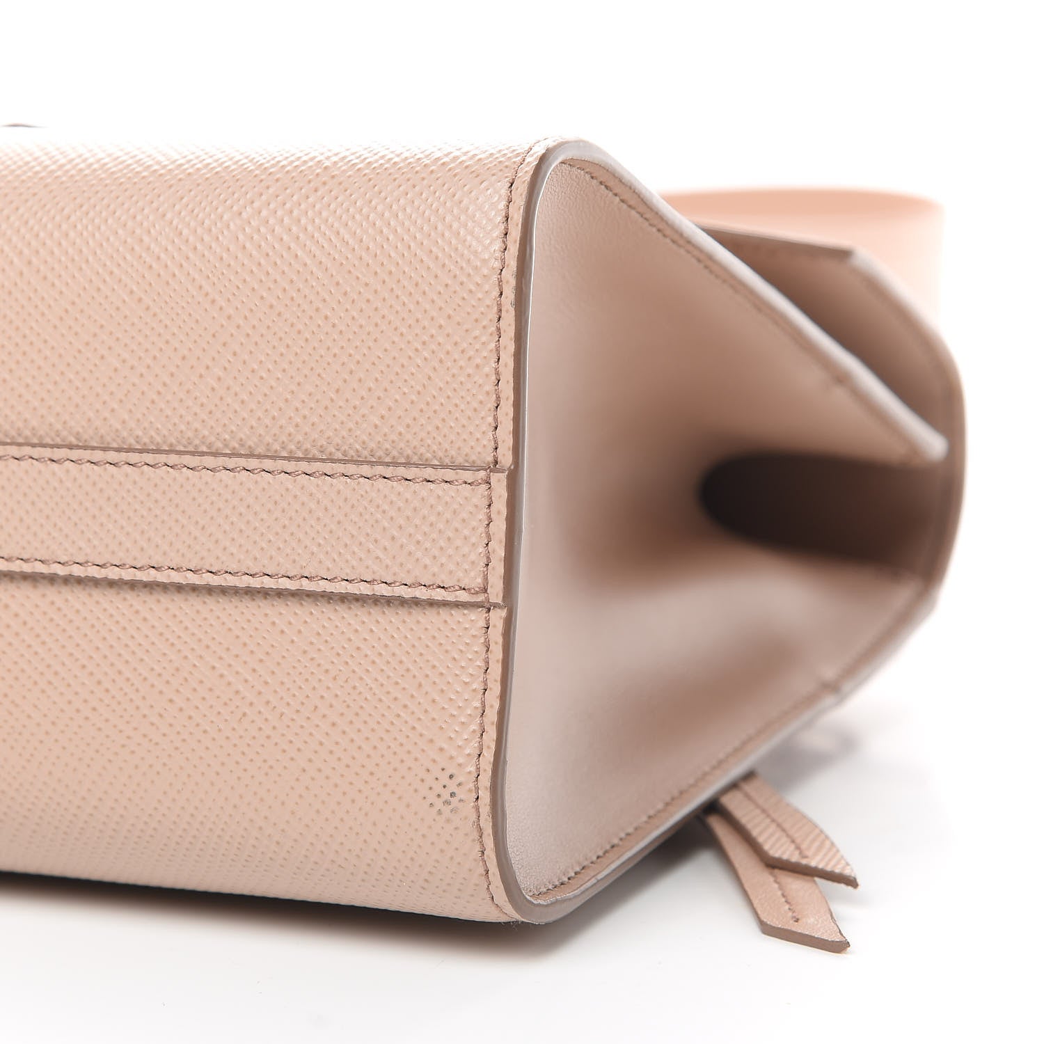 Prada Saffiano Cuir Calfskin Monochrome Shoulder Bag Cipria Fuoco 8 of 12