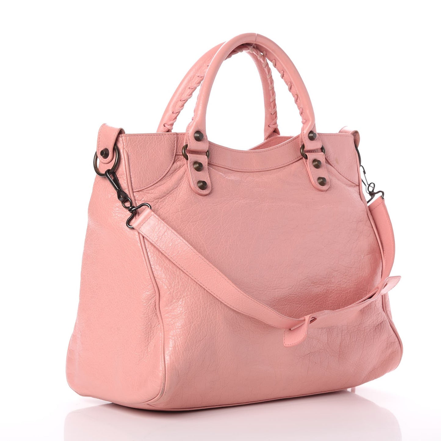 Agneau Classic Hardware Velo Rose Peche