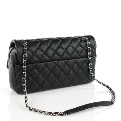Chanel Caviar Quilted Jumbo Easy Flap Black 3 of 8