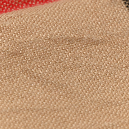Burberry Wool Silk Check Lightweight Scarf Archive Beige 9 of 12