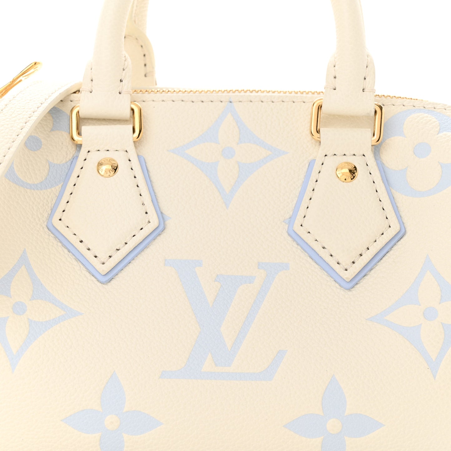 Empreinte Monogram Giant Speedy Bandouliere 20 Latte Candy Blue