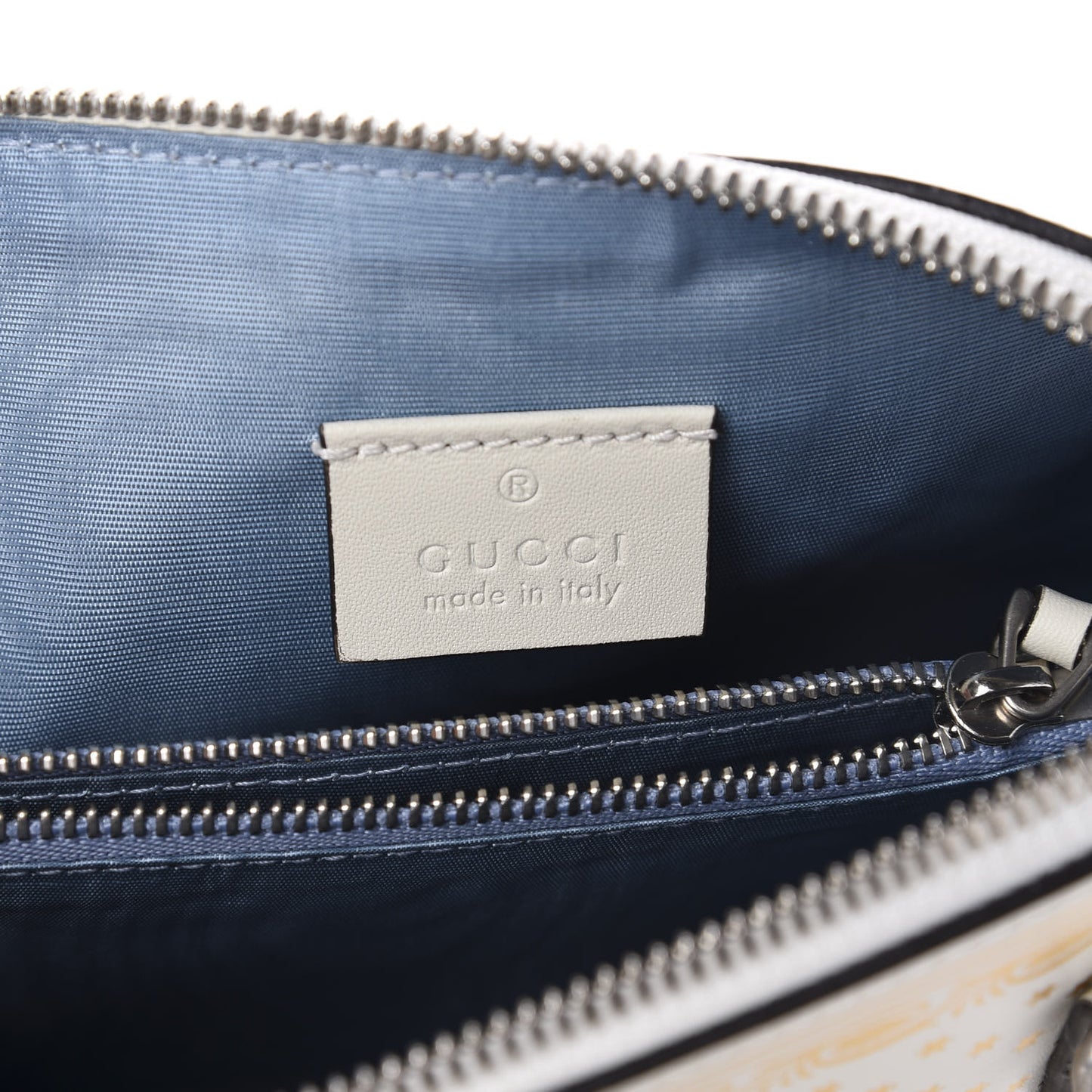 X SEGA Calfskin GUCCY Stars Mini Dome Shoulder Bag Mystic White Gold