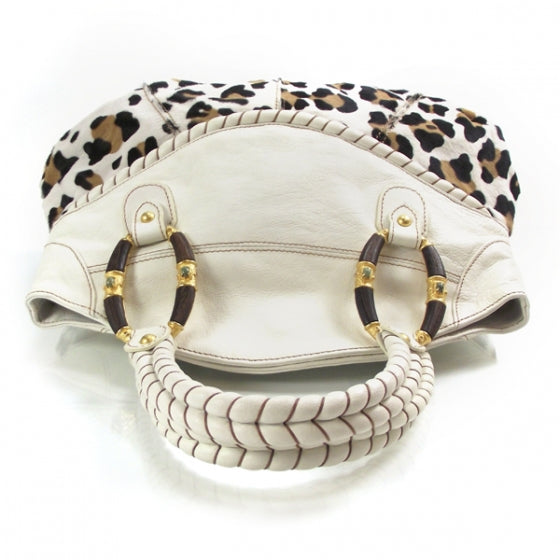 Valentino Garavani Leopard Print Calf Hair Tote 5 of 10