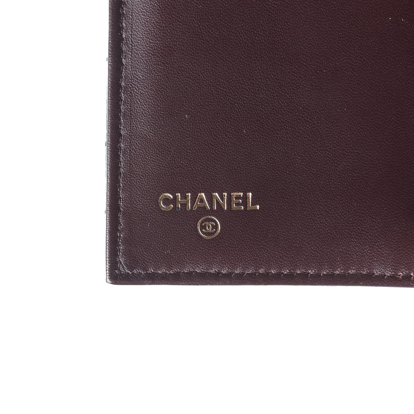 Caviar Quilted Long Flap Wallet Black