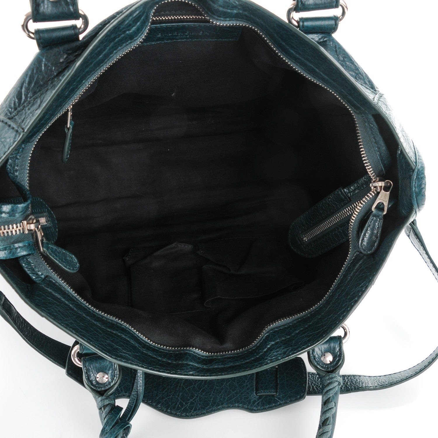 Balenciaga Agneau Giant 12 Silver Hardware City Vert Pinede 5 of 7