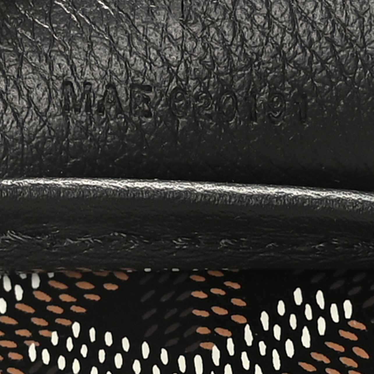 Goyard Goyardine Artois PM Black 7 of 9