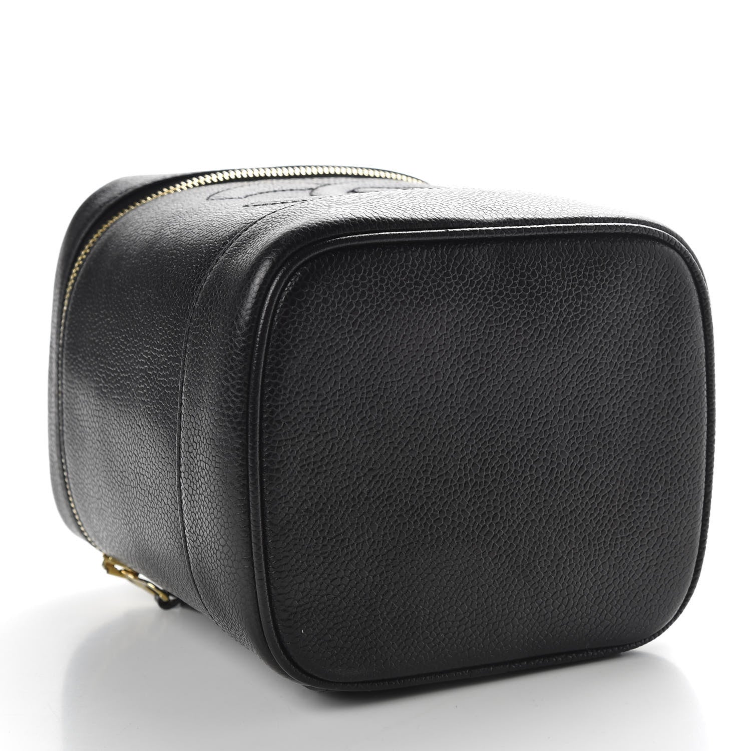 Chanel Caviar Vanity Cosmetic Case Black 4 of 9