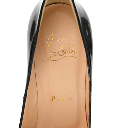 Christian Louboutin Patent Pigalle 120 Pumps 35 Black 7 of 7