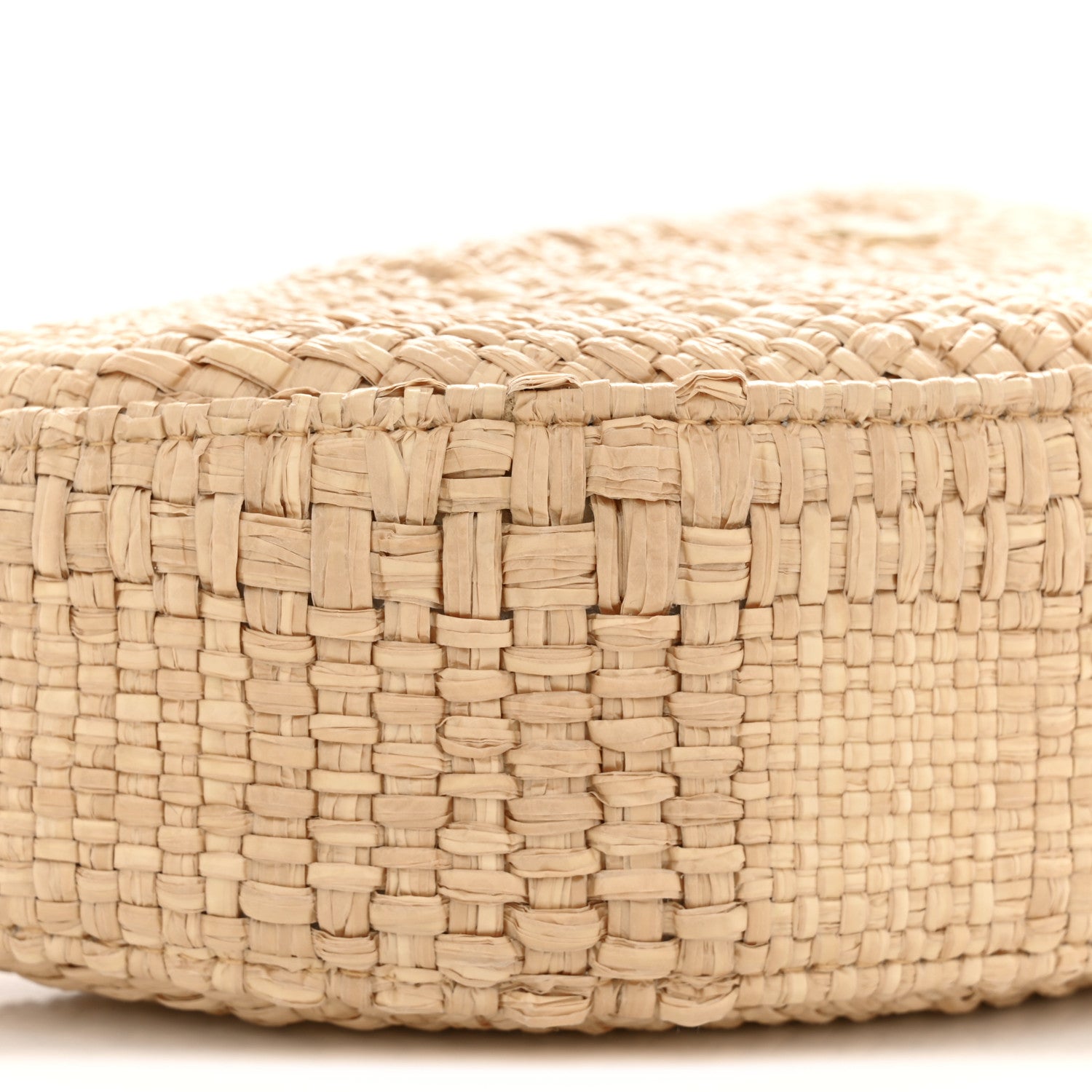 Chanel Raffia Other Shape With Chain Beige 8 of 10