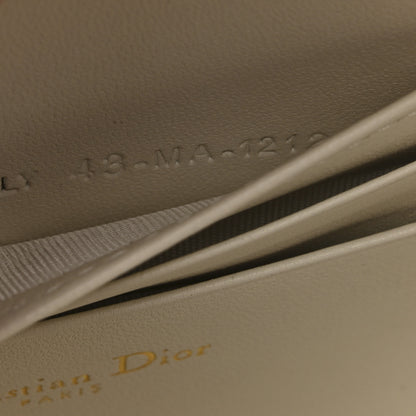 Christian Dior Calfskin Macrocannage Caro Box Bag Latte 8 of 14