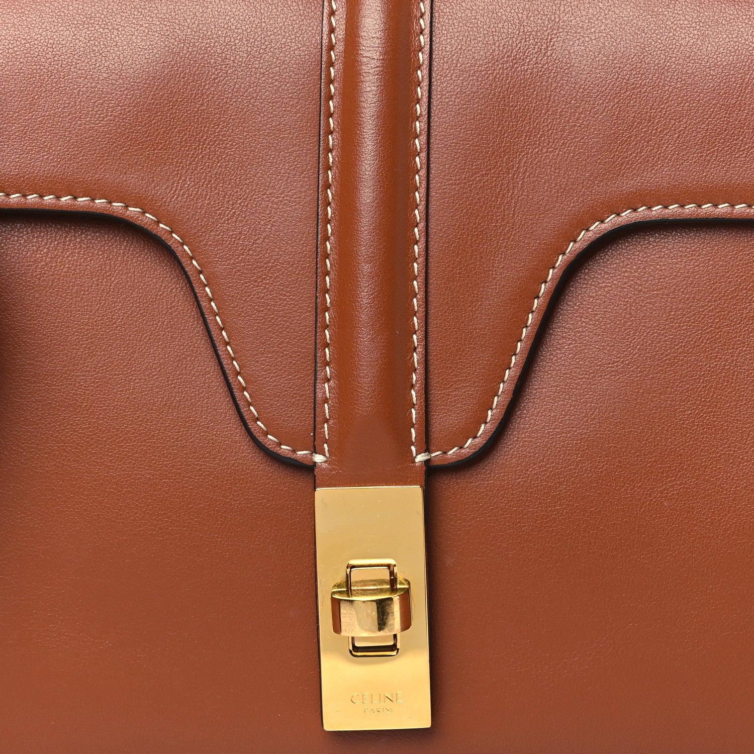 Celine Smooth Calfskin Teen 16 Crossbody Bag Soft Tan 8 of 10