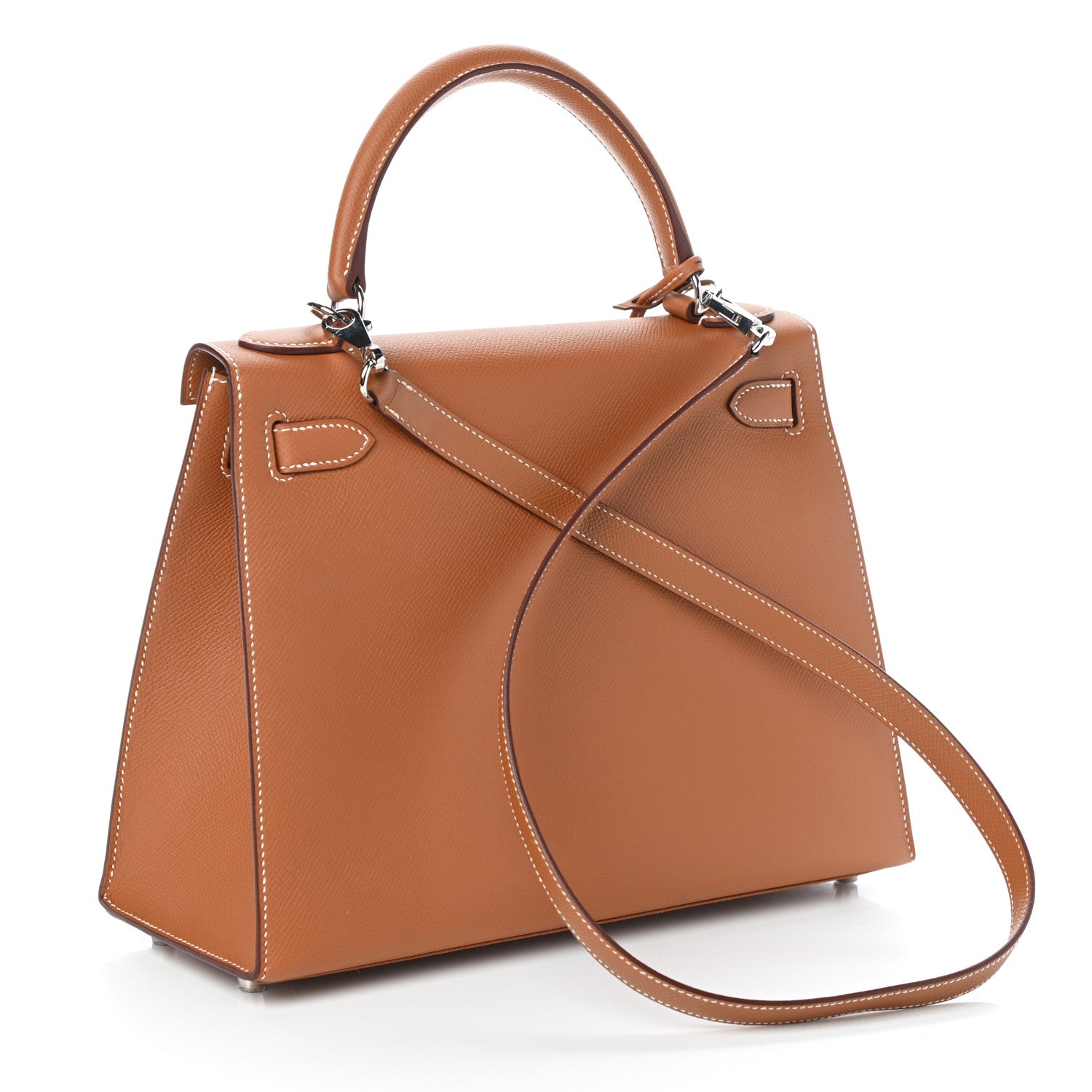Hermes Epsom Kelly Sellier 28 Gold 3 of 10