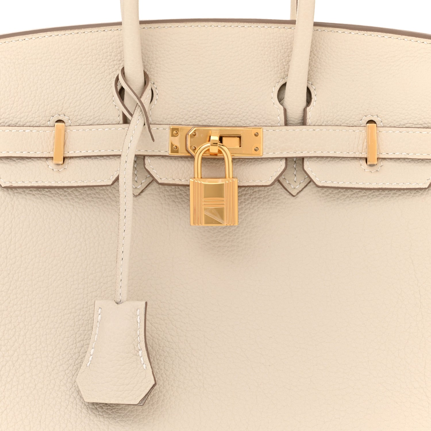 Hermes Togo Birkin 25 Craie 8 of 11