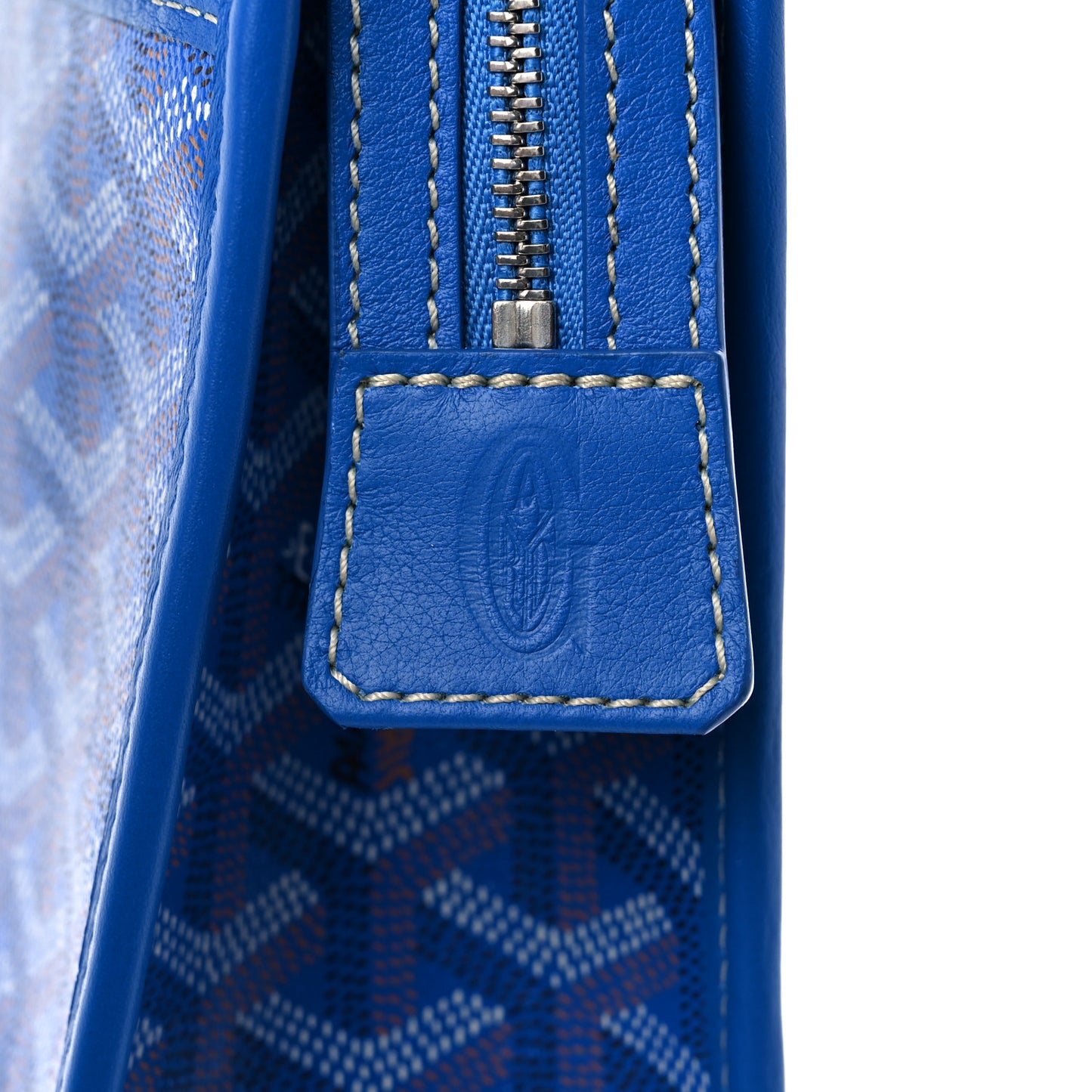 Goyardine Jouvence Toiletry Pouch Sky Blue