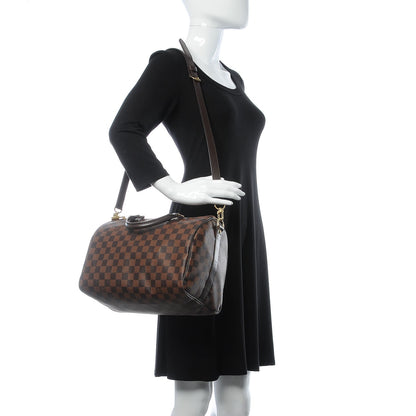 Louis Vuitton Damier Ebene Speedy Bandouliere 30 2 of 10