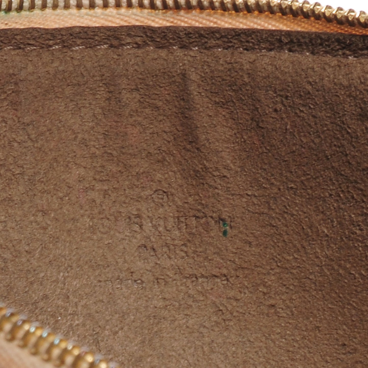 Monogram Multicolor Pochette Accessories Black