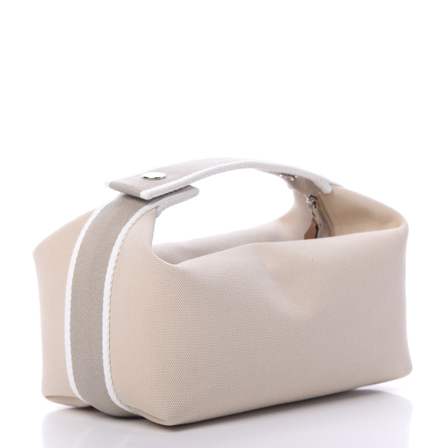 Hermes Canvas Small Bride-A-Brac Pouch Natural 2 of 6