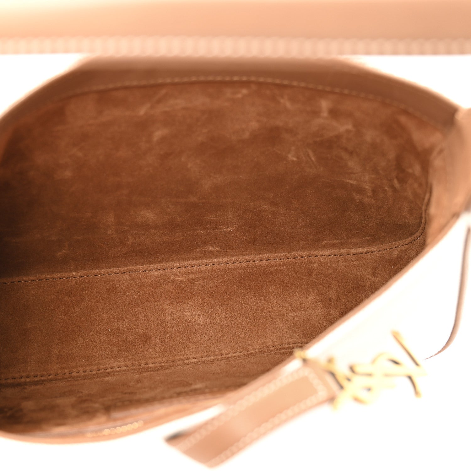 Saint Laurent Smooth Calfskin Canvas Le 5 A 7 Hobo New Senna Masoil White 5 of 12