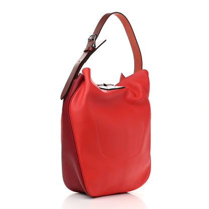 Hermes Swift Taurillon Clemence Virevolte 24 Rouge Tomate Rouge H 3 of 8