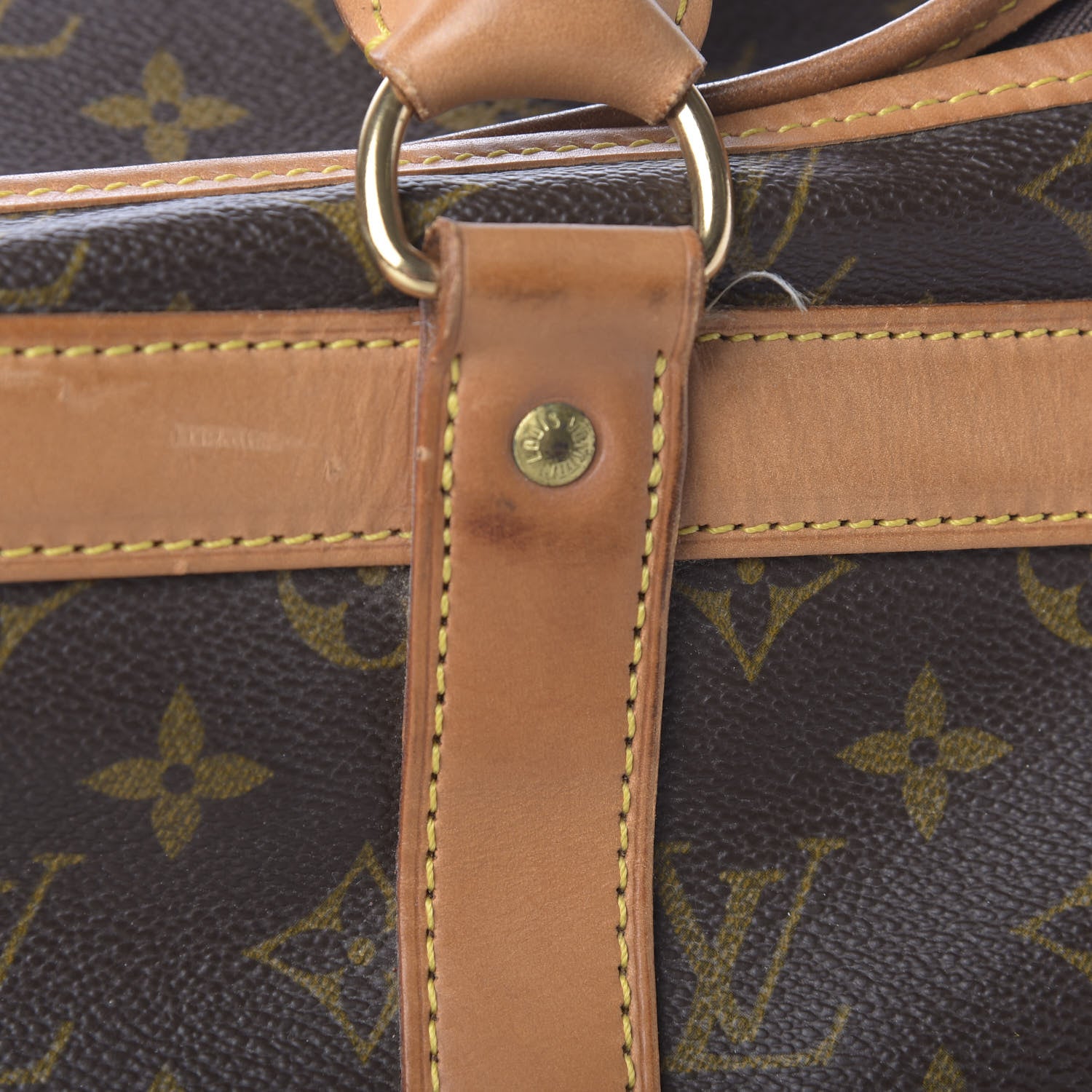 Louis Vuitton Monogram Sac Chien 50 Pet Carrier 11 of 14