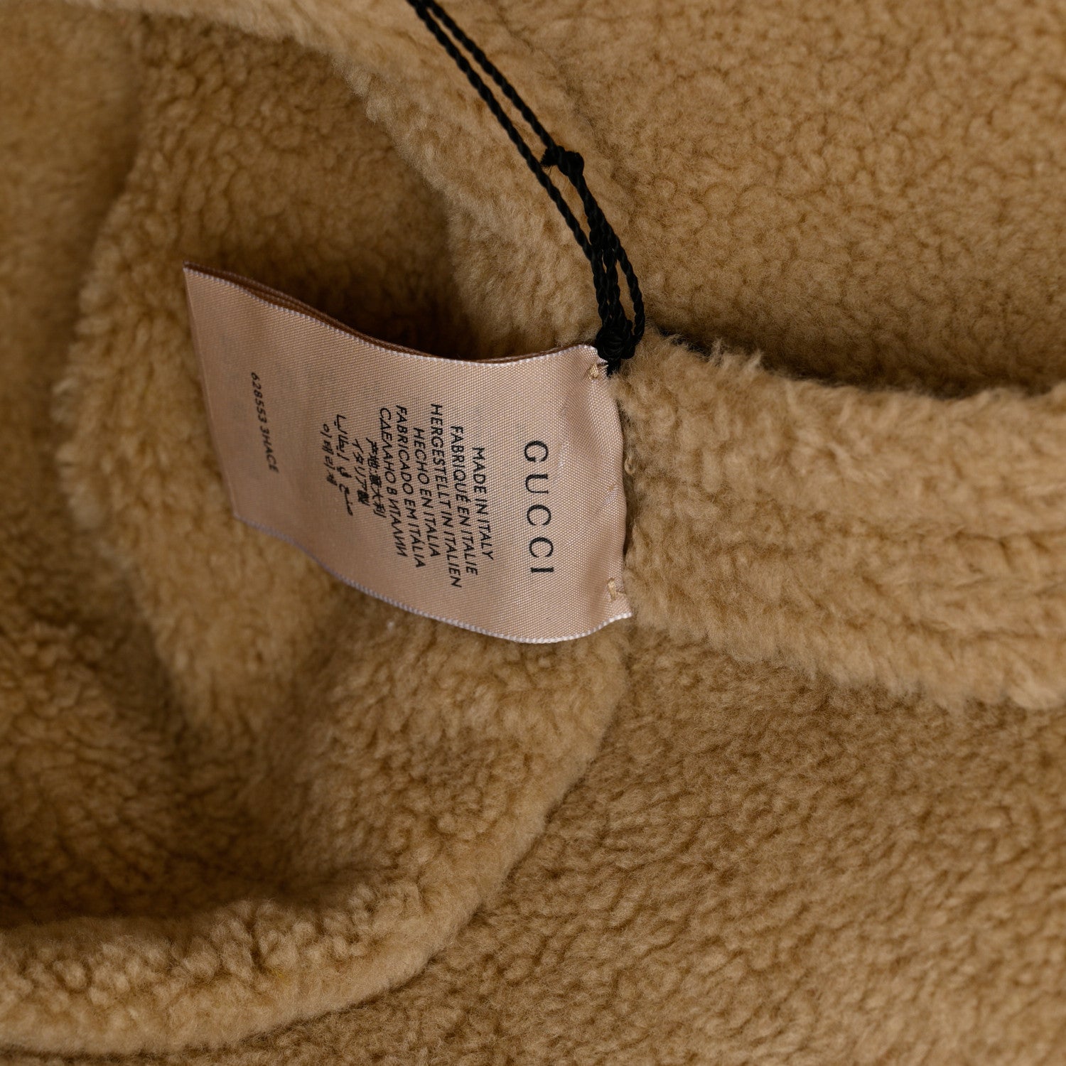 Gucci GUCC Wool Shearling Hat S Blue Beige 9 of 9
