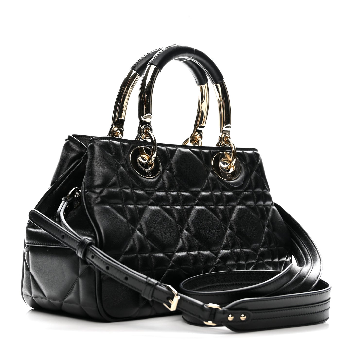 Lambskin Cannage The Lady 95.22 Black