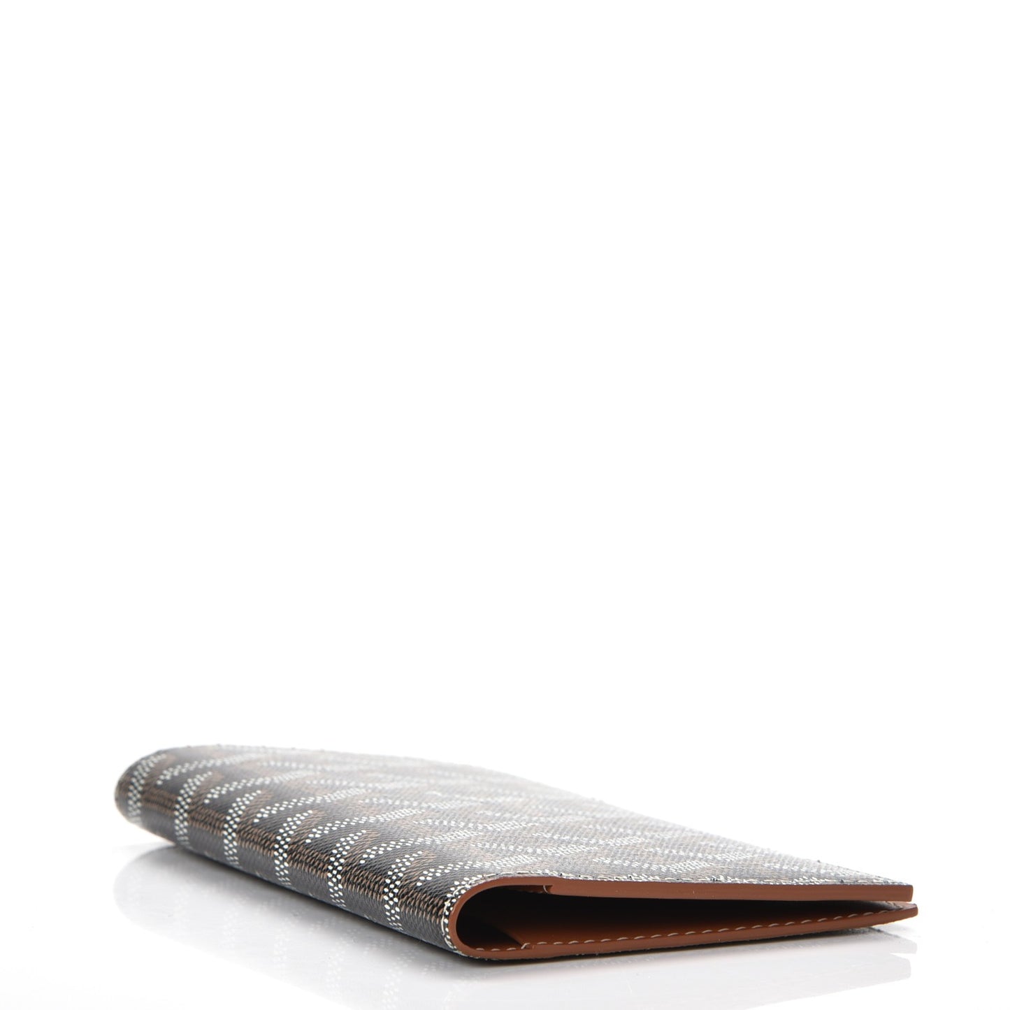 Goyardine Passport Wallet Black Gold