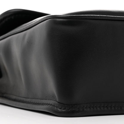 Miu Miu Fine Calf Penny Shoulder Bag Black 8 of 10